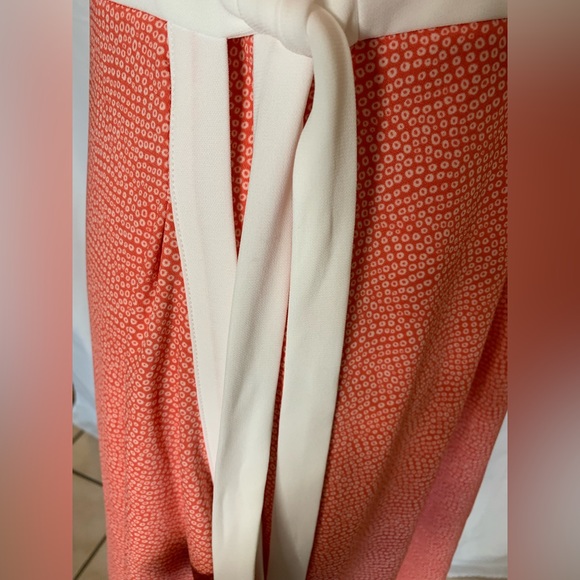 Tommy Hilfiger dress orange white size 14 new with tag - Picture 11 of 12